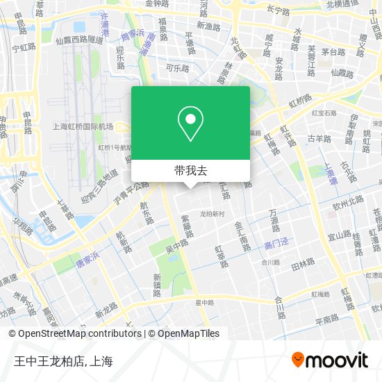 王中王龙柏店地图