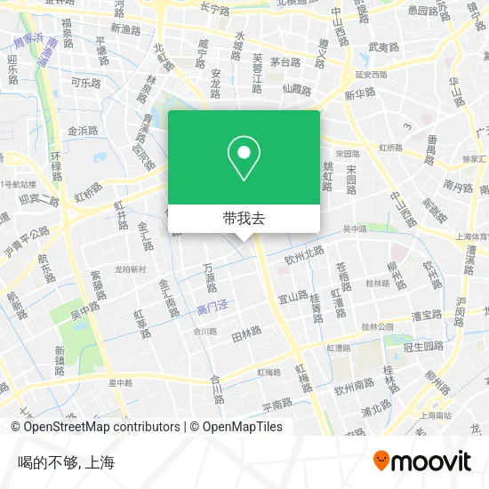 喝的不够地图
