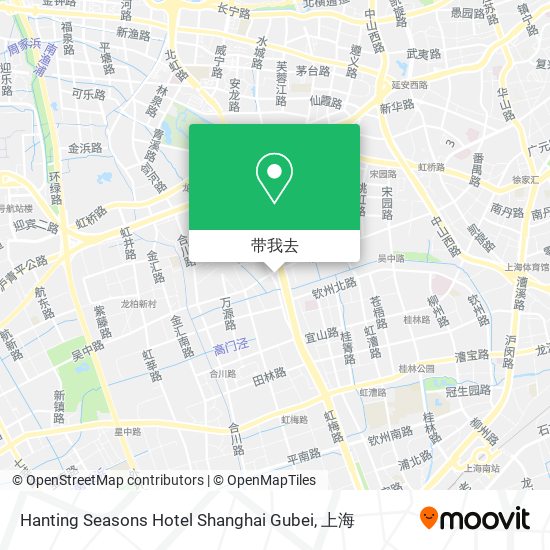 Hanting Seasons Hotel Shanghai Gubei地图