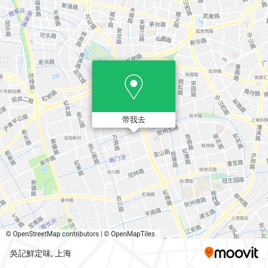 吳記鮮定味地图