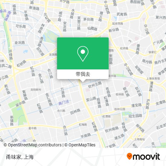 甬味家地图