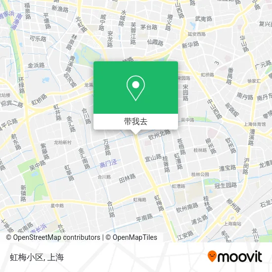 虹梅小区地图