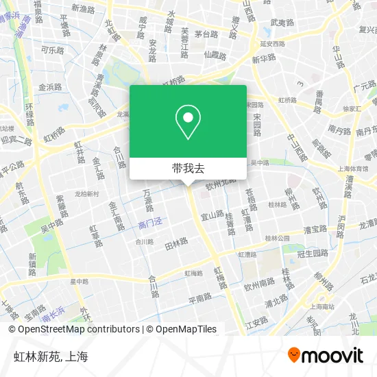 虹林新苑地图