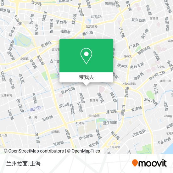 兰州拉面地图