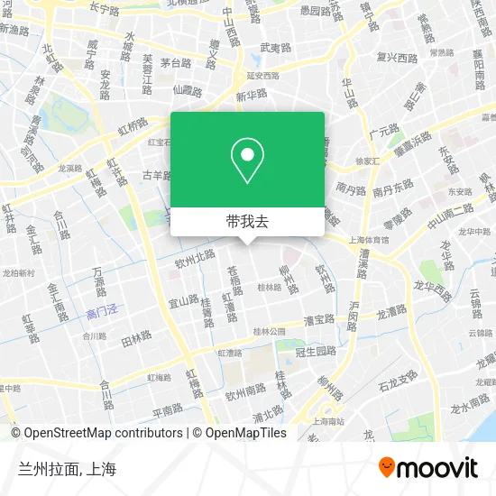 兰州拉面地图