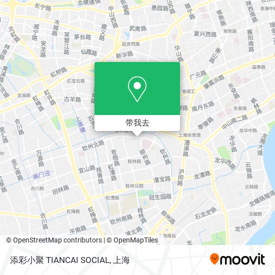 添彩小聚 TIANCAI SOCIAL地图