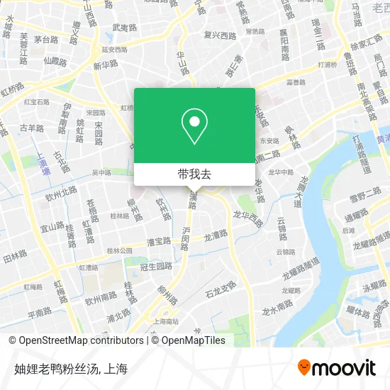 妯娌老鸭粉丝汤地图