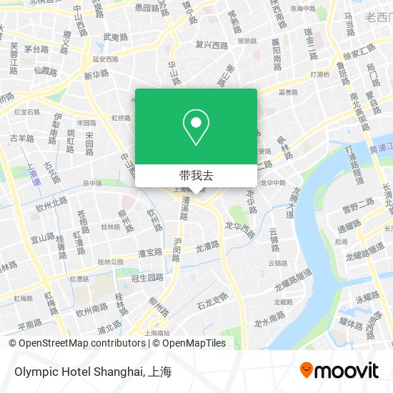 Olympic Hotel Shanghai地图
