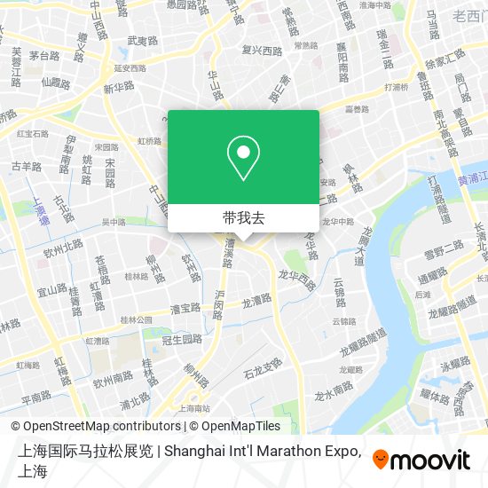 上海国际马拉松展览 | Shanghai Int'l Marathon Expo地图