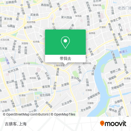 吉膳客地图