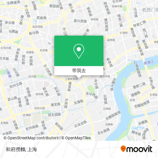 和府撈麵地图