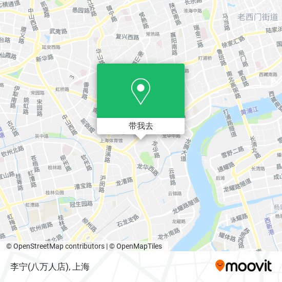 李宁(八万人店)地图