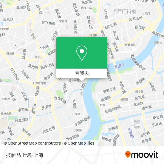 披萨马上诺地图