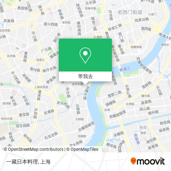 一藏日本料理地图