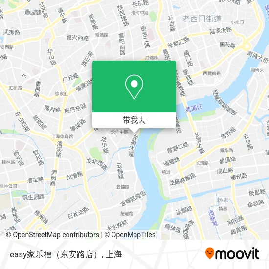 easy家乐福（东安路店）地图