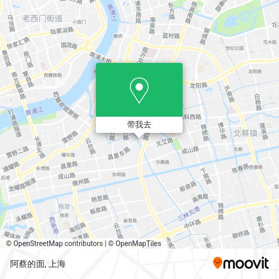 阿蔡的面地图