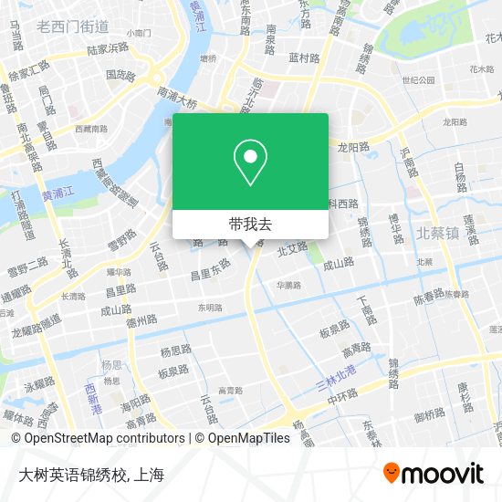 大树英语锦绣校地图