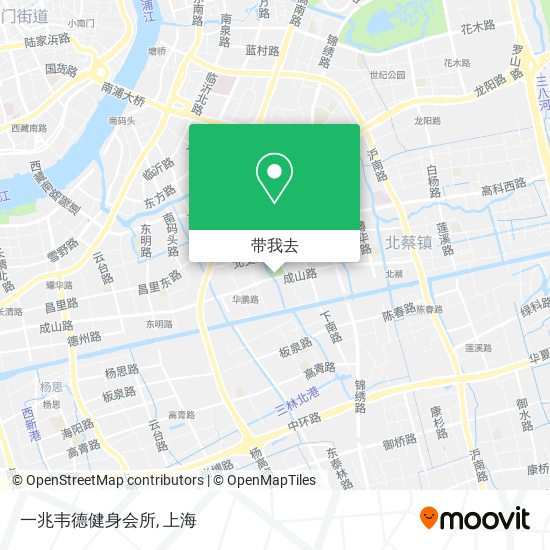 一兆韦德健身会所地图