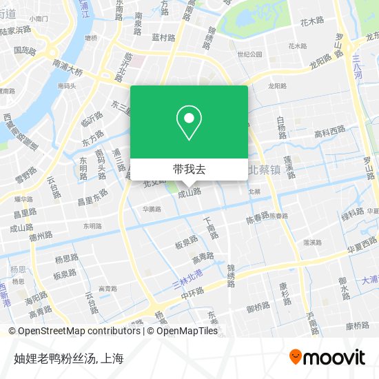 妯娌老鸭粉丝汤地图