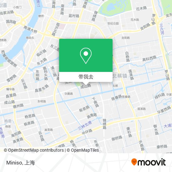 Miniso地图