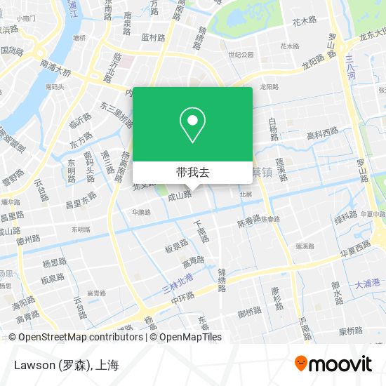 Lawson (罗森)地图