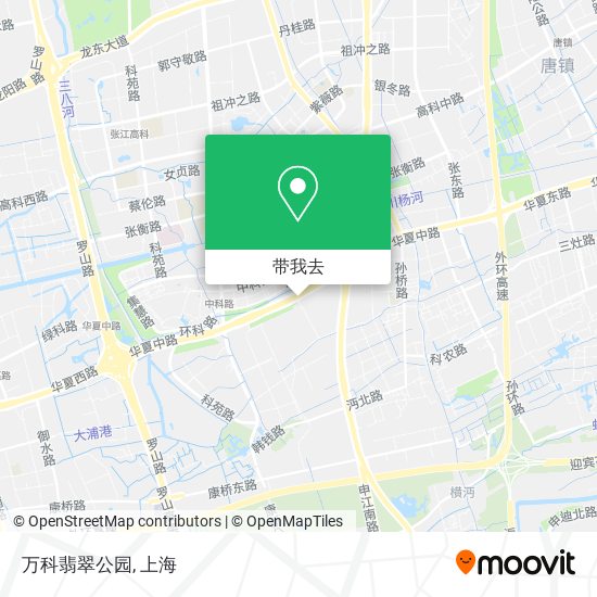 万科翡翠公园地图