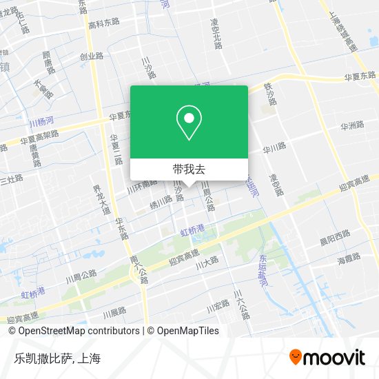 乐凯撒比萨地图