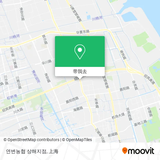 연변농협 상해지점地图