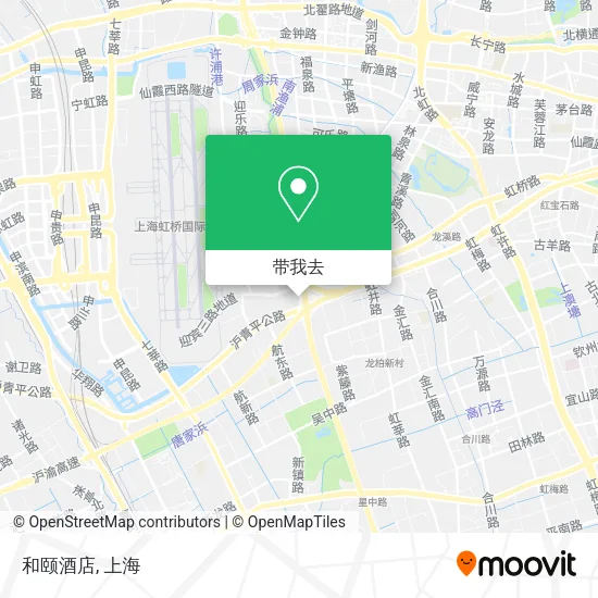 和颐酒店地图