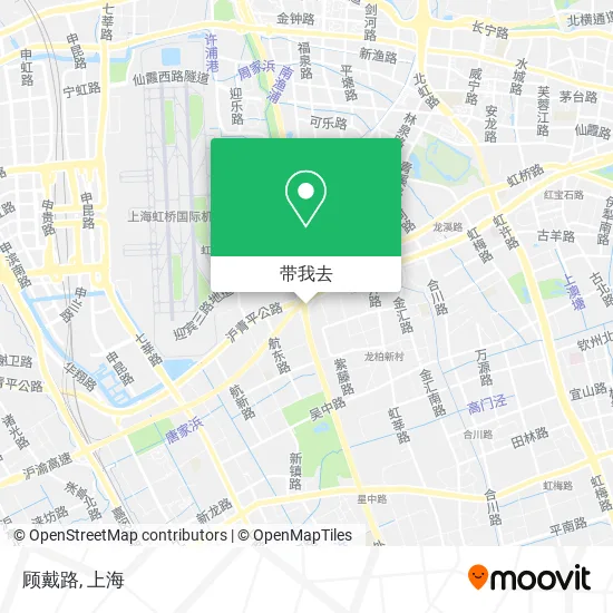 顾戴路地图