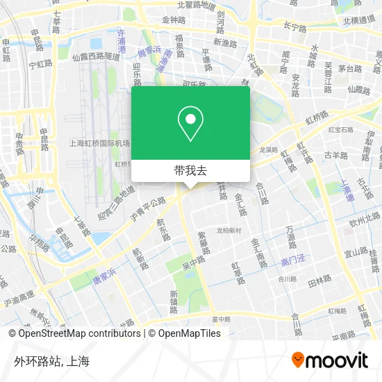外环路站地图