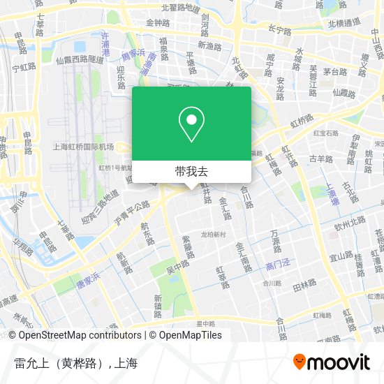 雷允上（黄桦路）地图