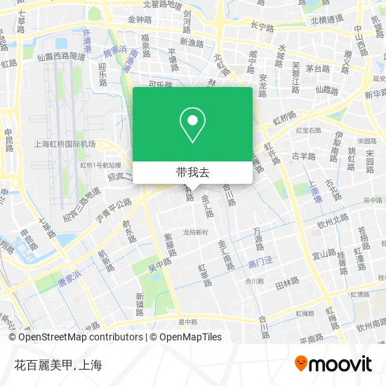 花百麗美甲地图