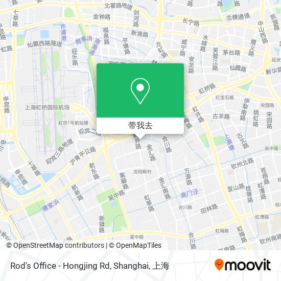 Rod's Office - Hongjing Rd, Shanghai地图