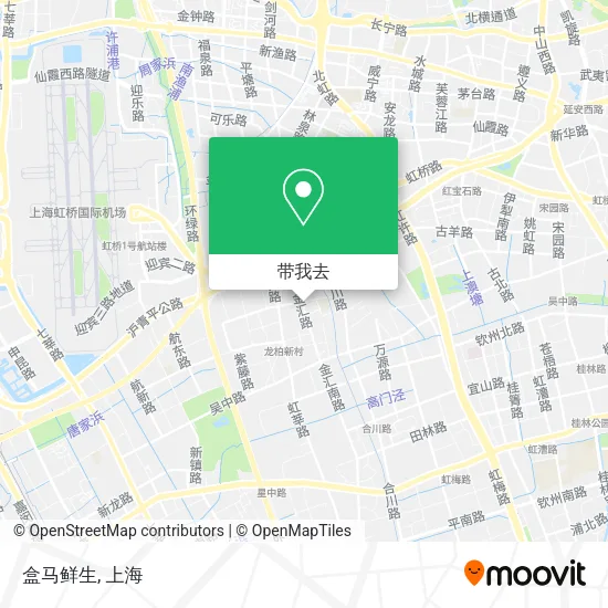 盒马鲜生地图