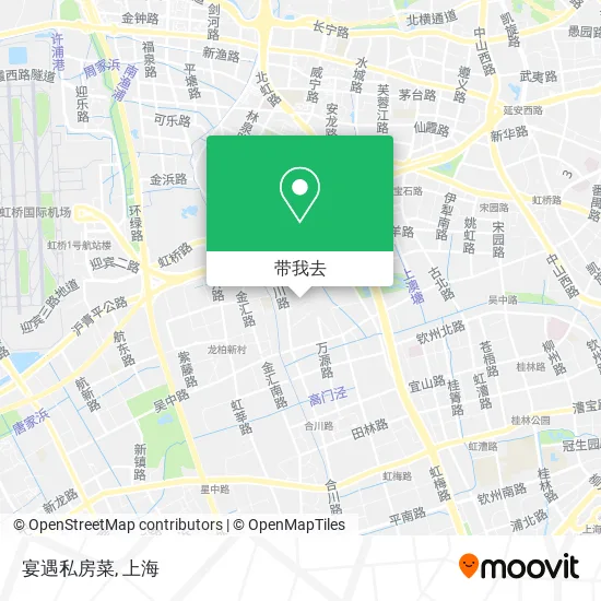 宴遇私房菜地图