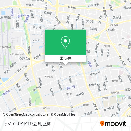 상하이한인연합교회地图