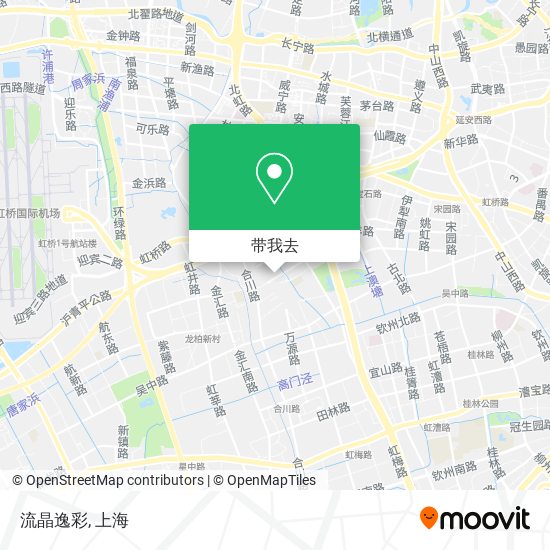 流晶逸彩地图