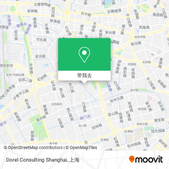 Dorel Consulting Shanghai地图