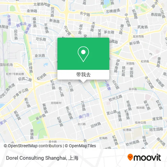Dorel Consulting Shanghai地图