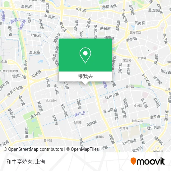 和牛亭焼肉地图