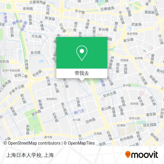 上海日本人学校地图