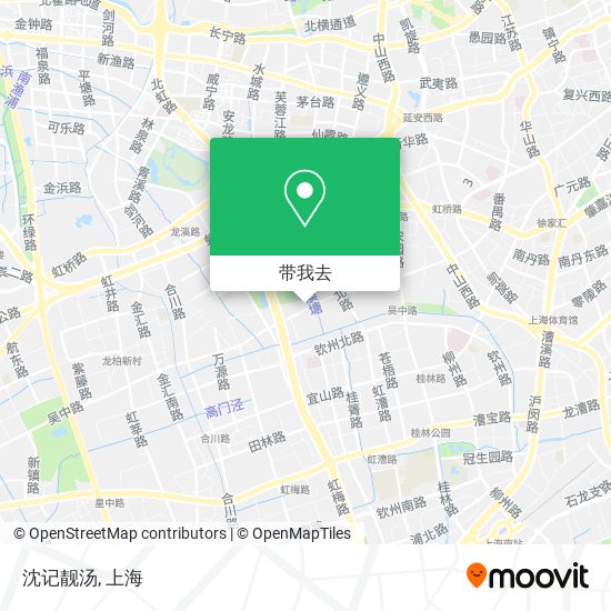 沈记靓汤地图