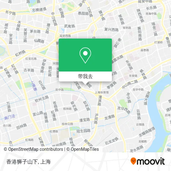香港狮子山下地图