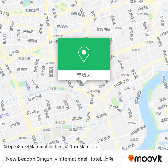 New Beacon Qingzhilv International Hotel地图