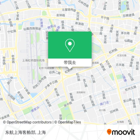 东航上海客舱部地图