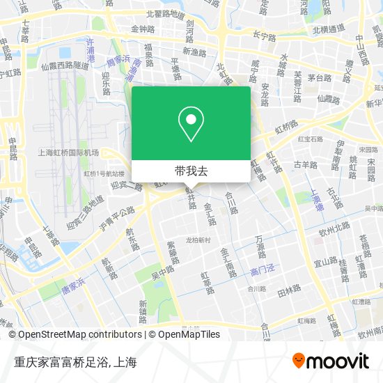 重庆家富富桥足浴地图