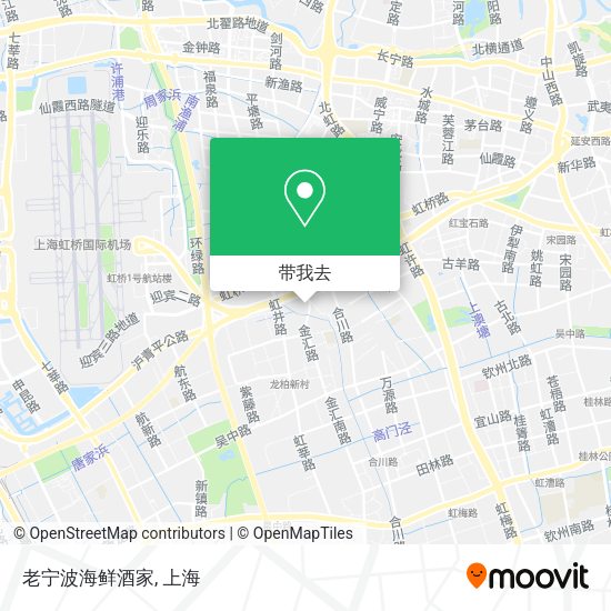 老宁波海鲜酒家地图