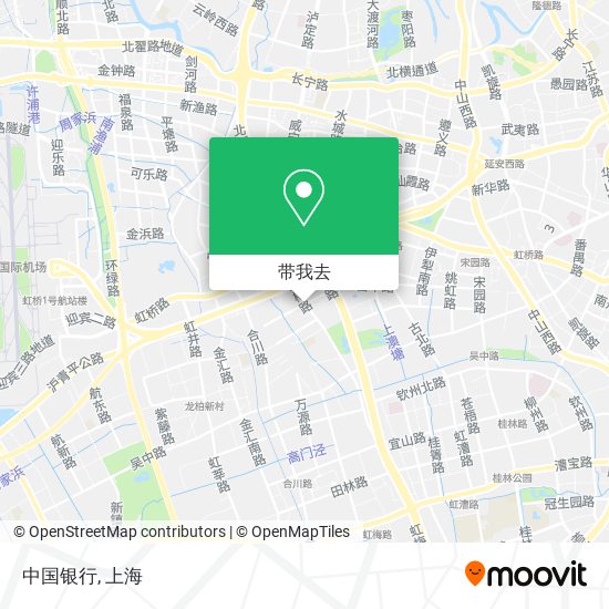 中国银行地图