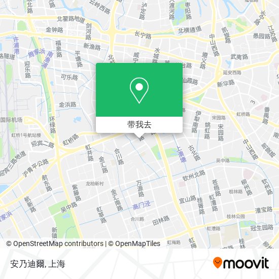 安乃迪爾地图